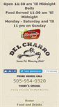 Mobile Screenshot of delcharro.com